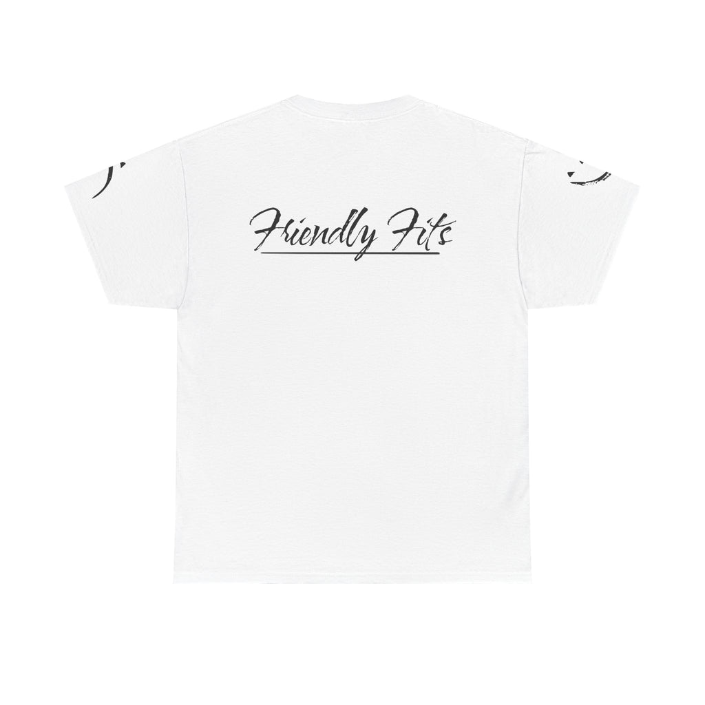 Friendly Fits Minimalist Script Tee logo