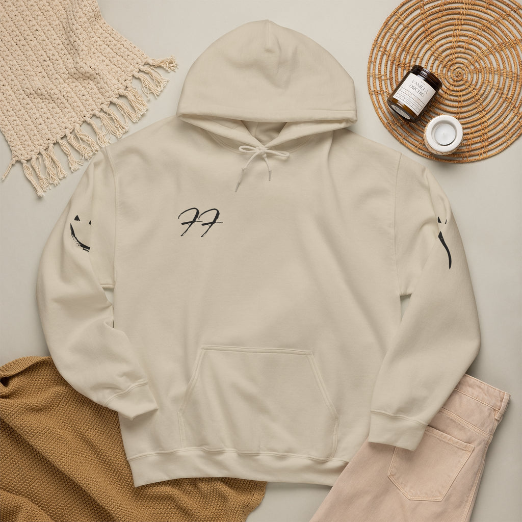 Minimalistic Friendly Fits Hoodie Alternate Logo