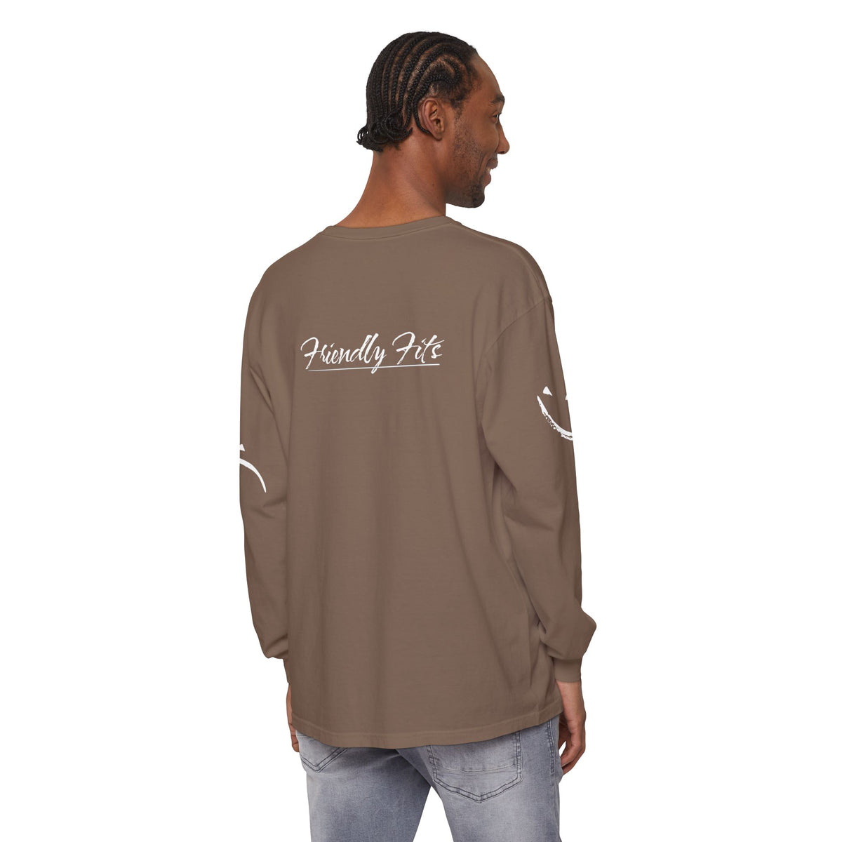 Friendly Fit Long Sleeve Tee (Dark Colors)