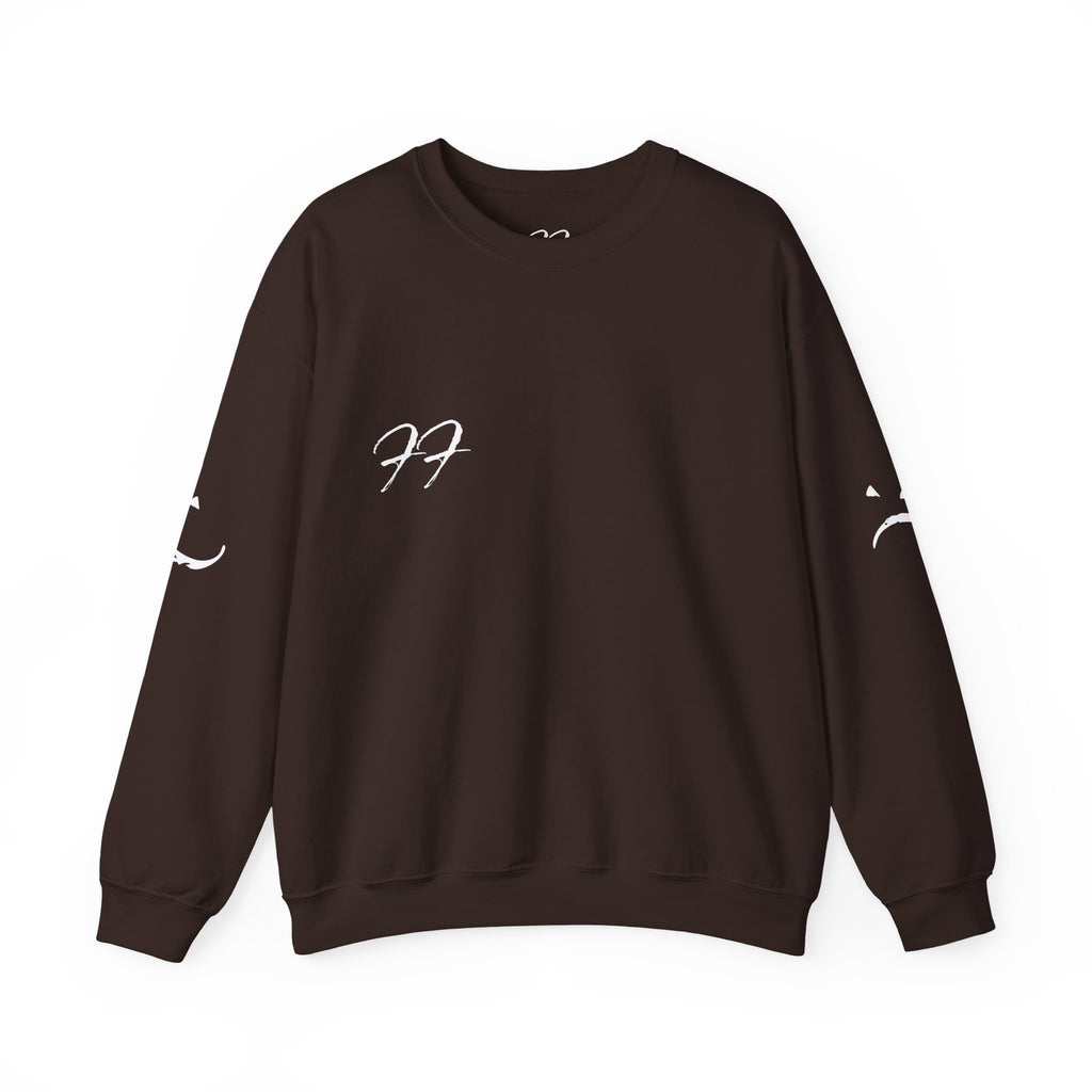 Fall Fashion Light/Dark Brown Crewneck