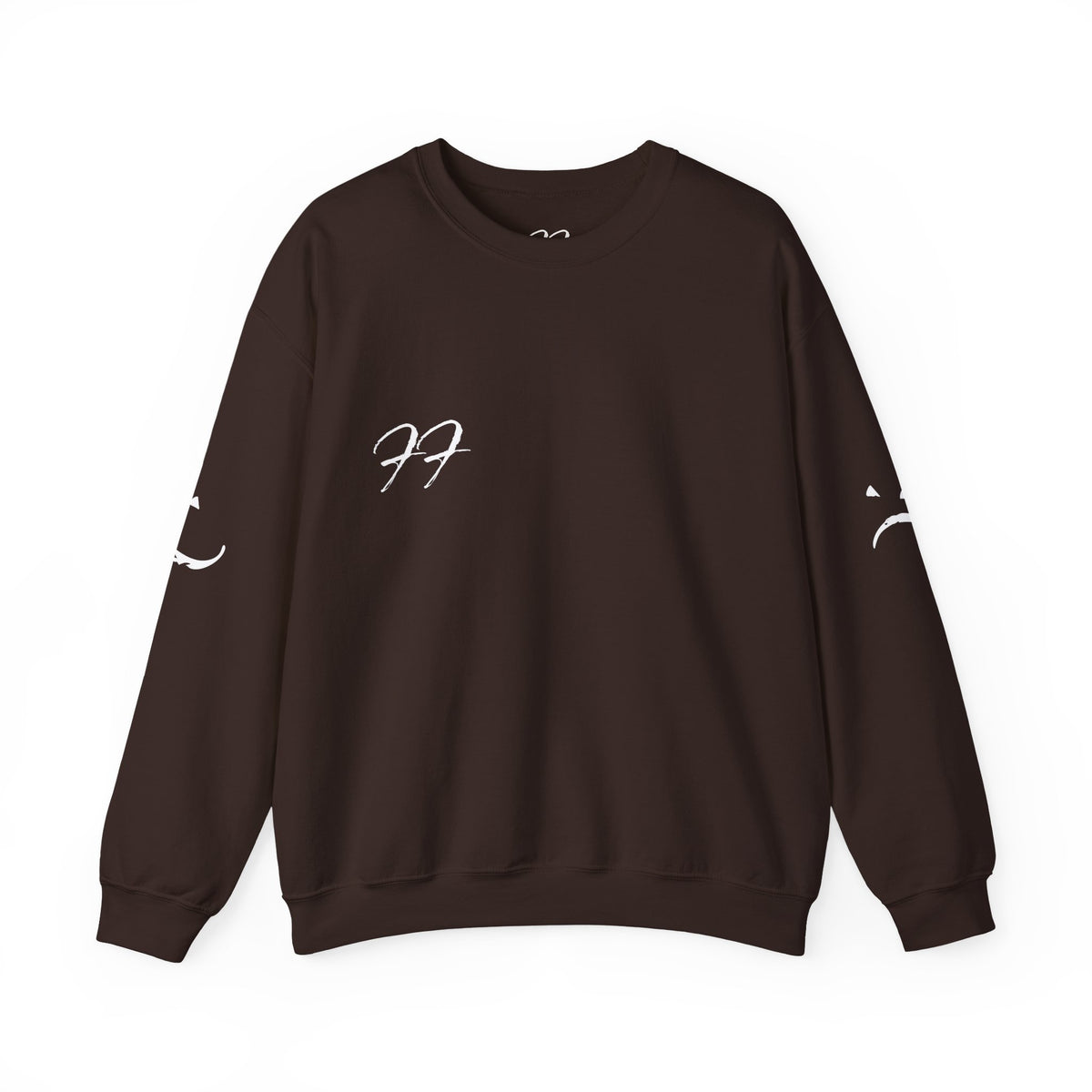 Fall Fashion Light/Dark Brown Crewneck