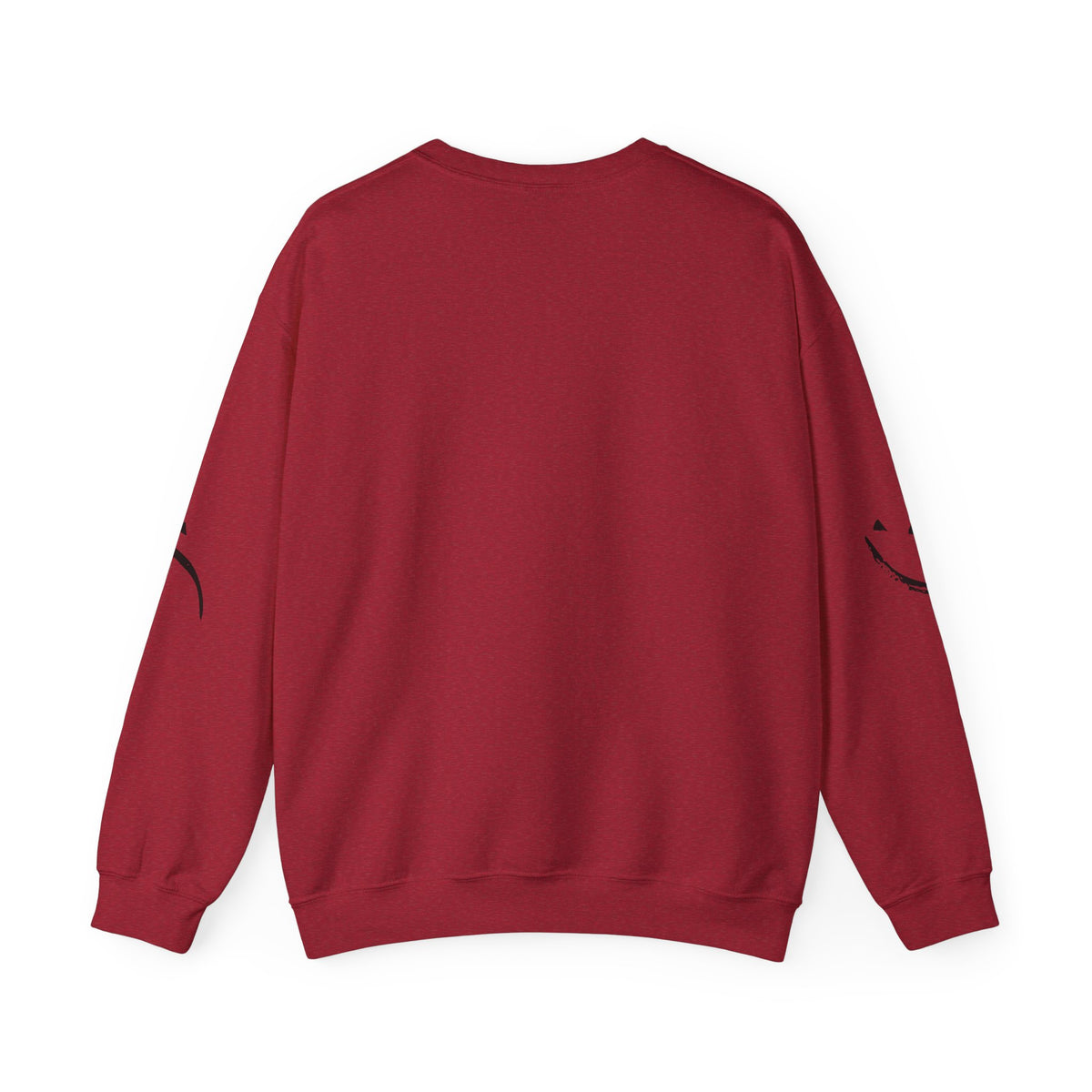 Fall Fashion Red Crewneck