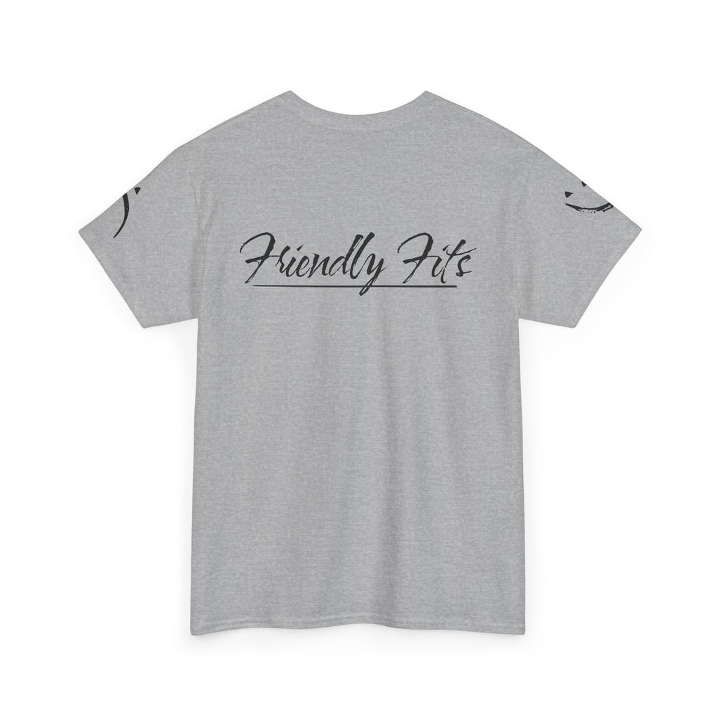 Friendly Fits Minimalist Script Tee logo