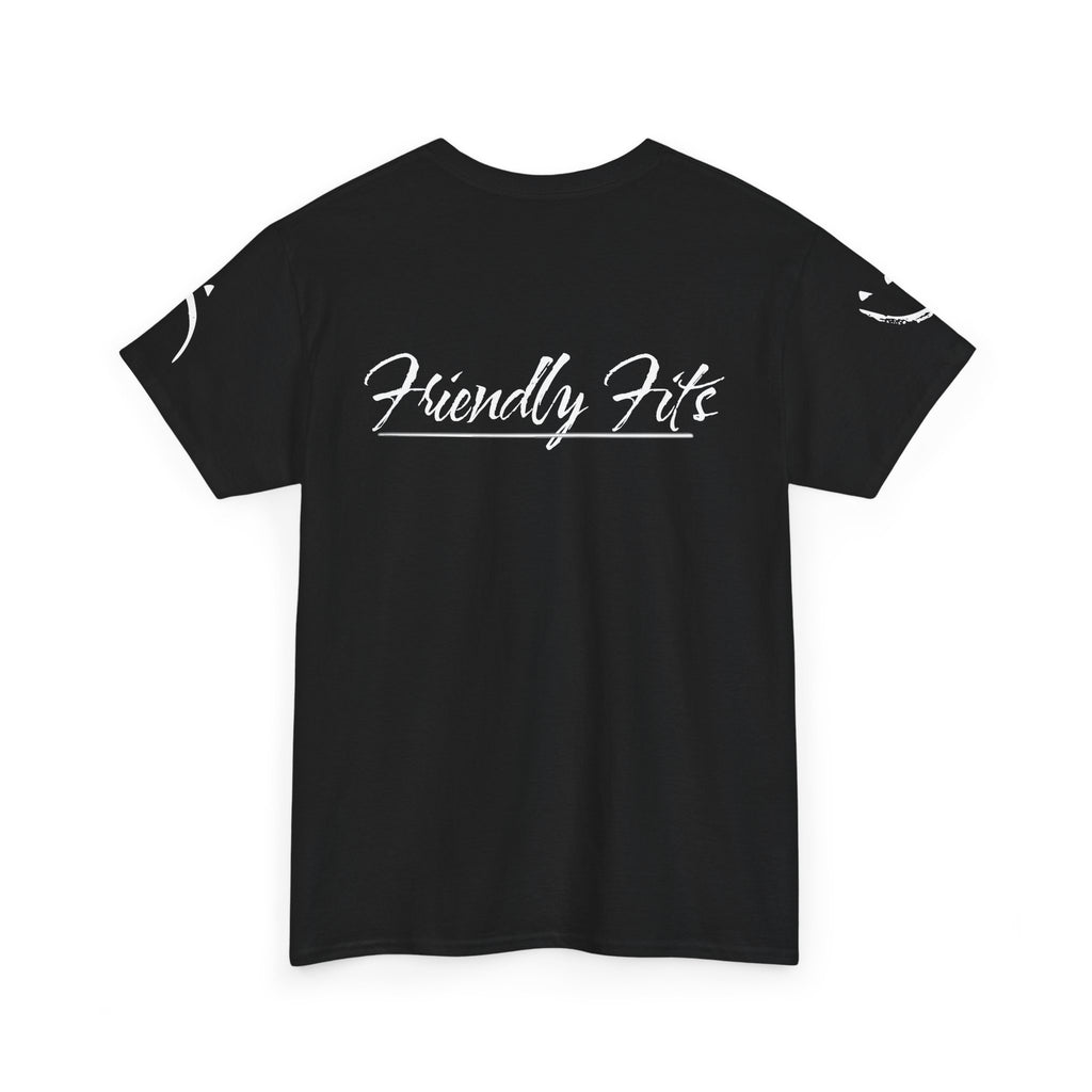 Friendly Fits Minimalist Script Tee logo