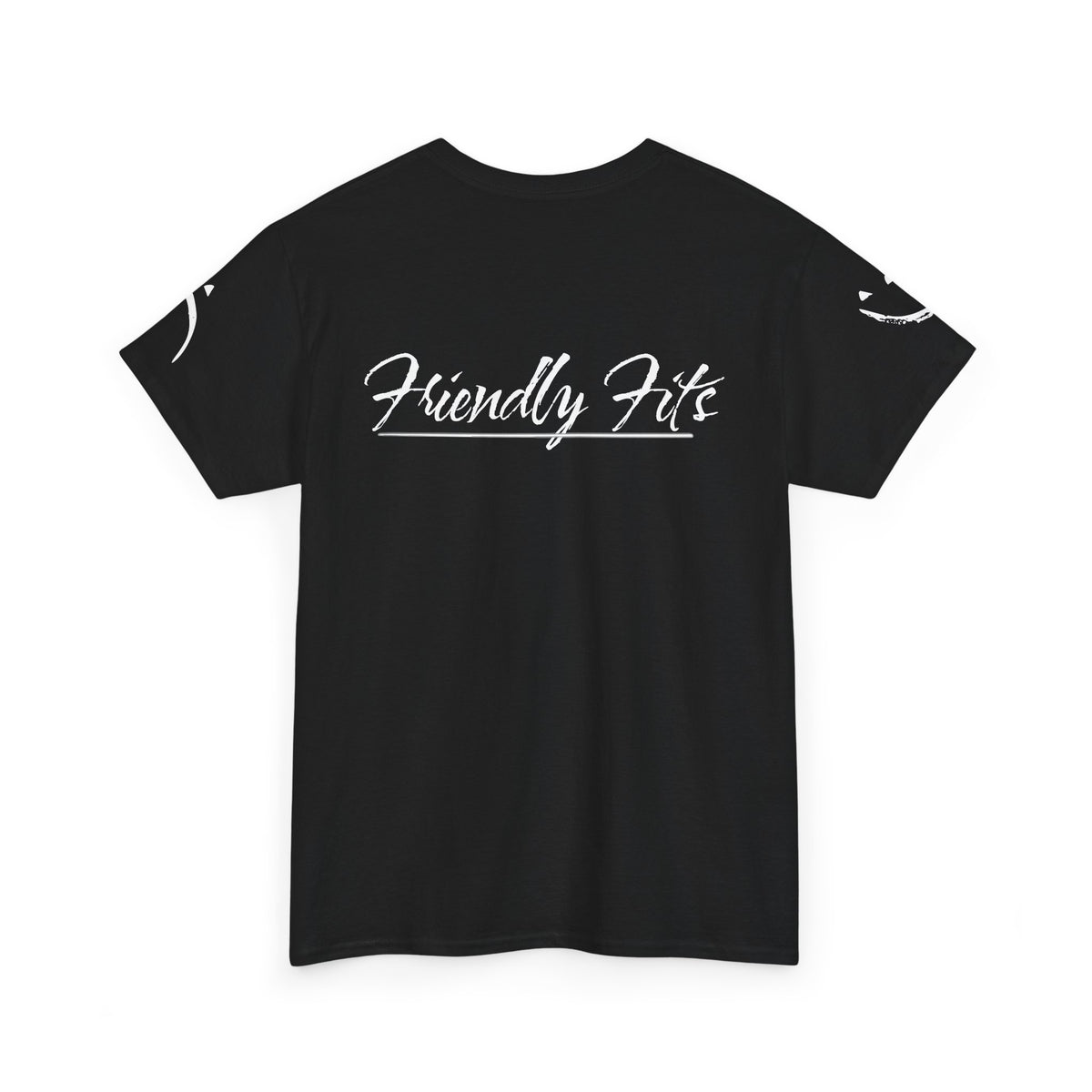 Friendly Fits Minimalist Script Tee logo