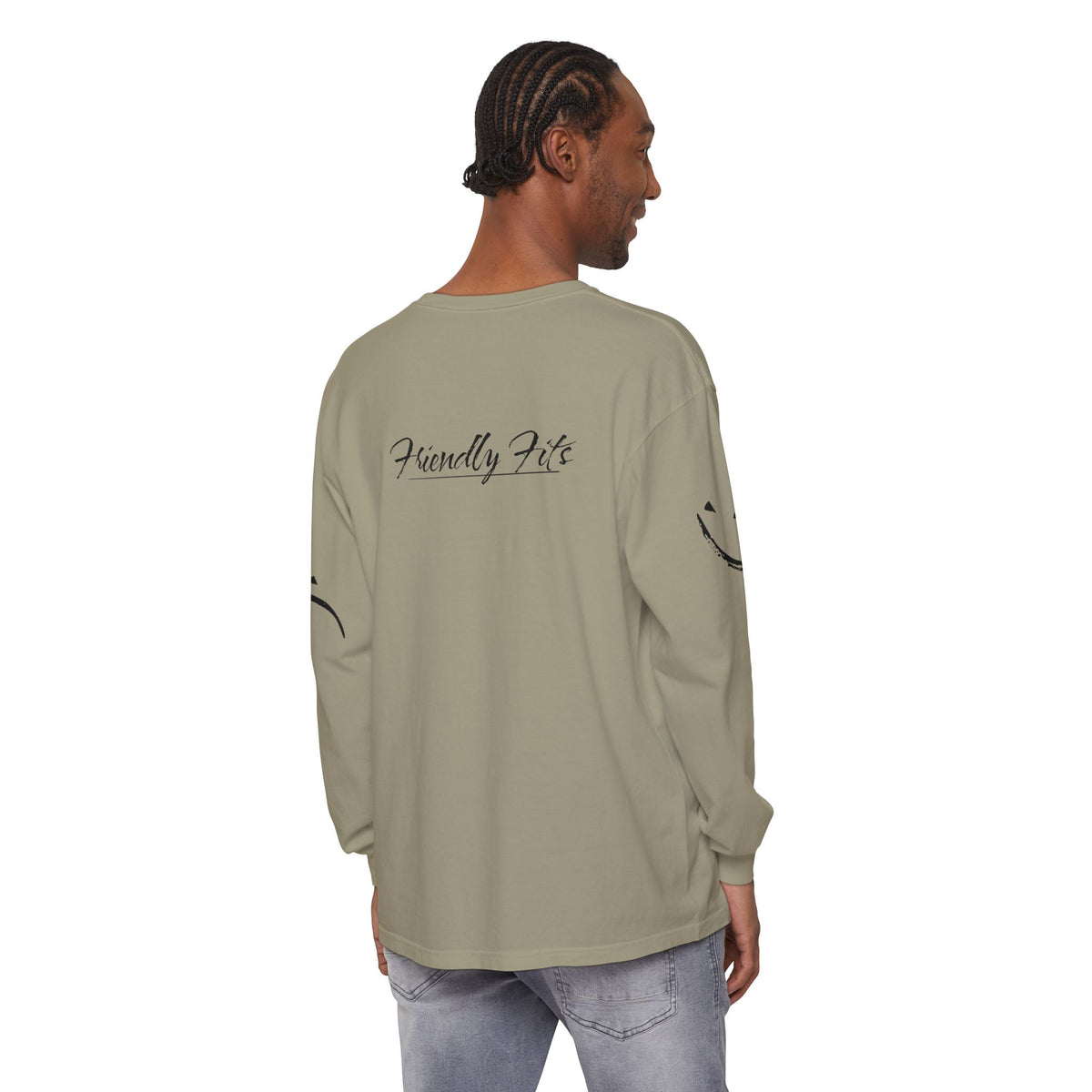 Friendly Fit Long Sleeve Tee (Light Colors)