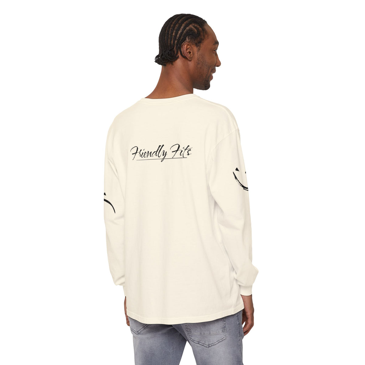 Friendly Fit Long Sleeve Tee (Light Colors)