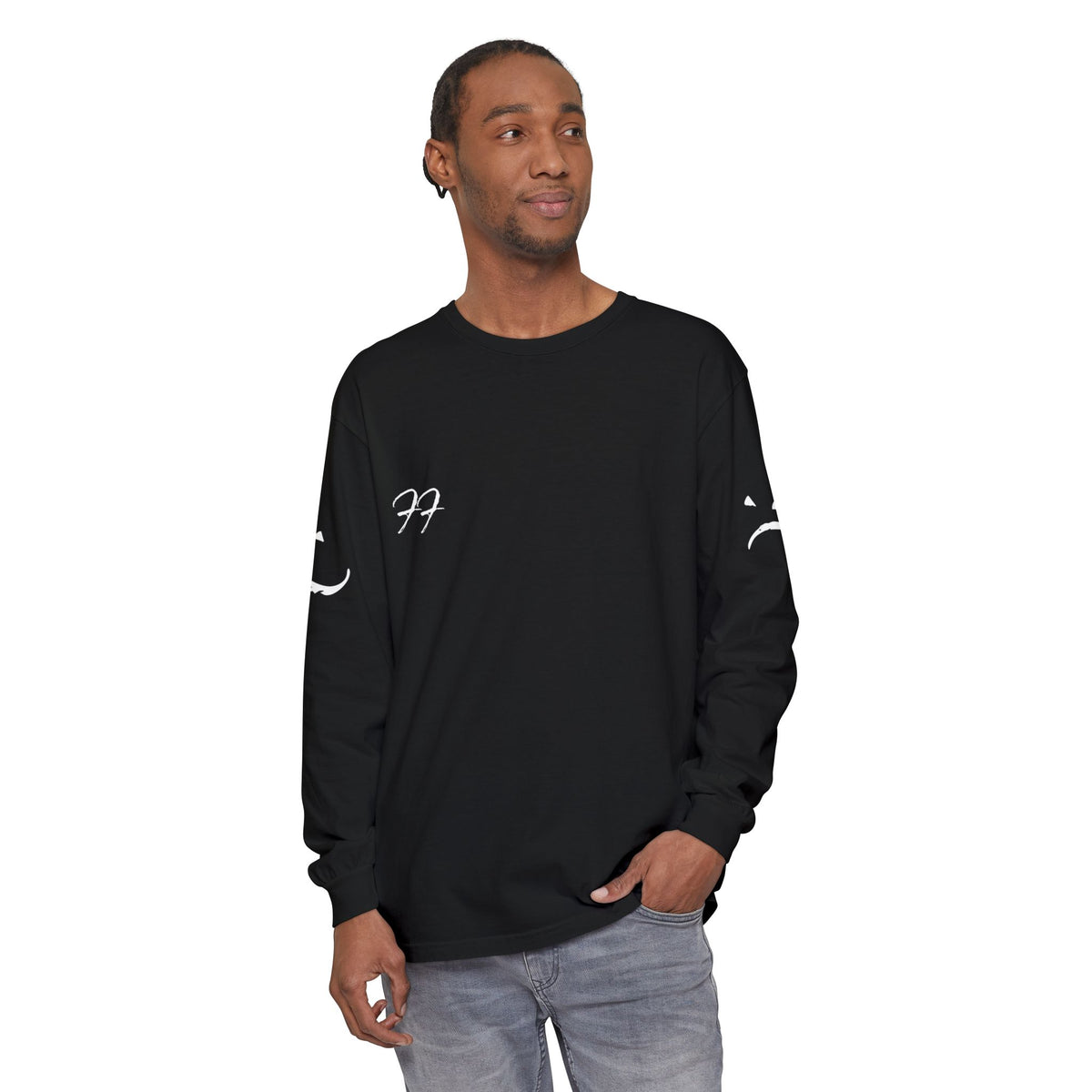 Friendly Fit Long Sleeve Tee (Dark Colors)